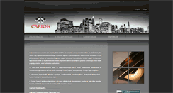 Desktop Screenshot of carion.hu